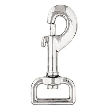 Nickle Plated Square Swivel Snap
